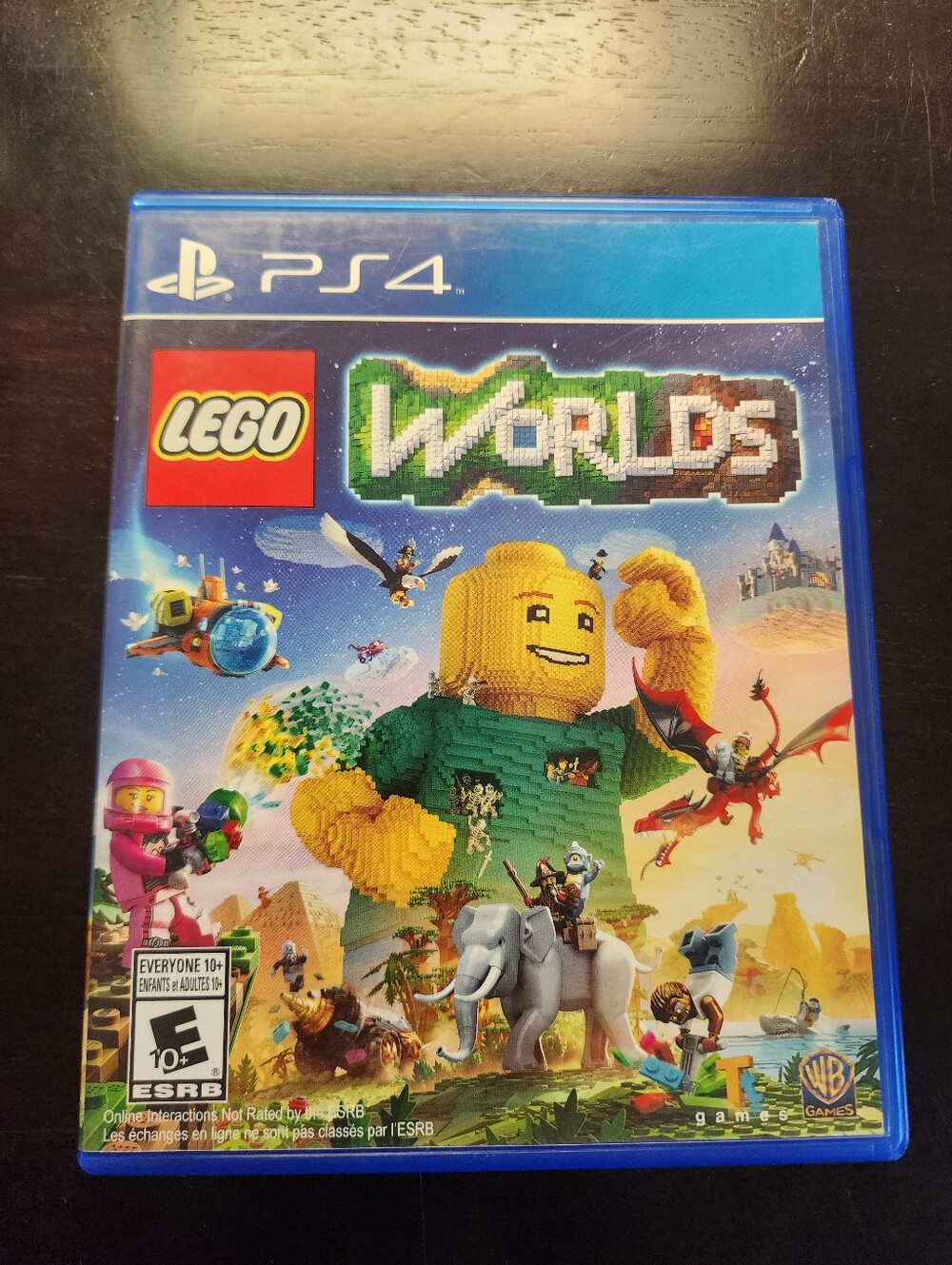 Lego Worlds PS4 Game - Good Used Condition.